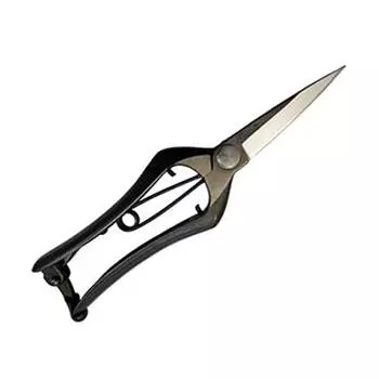 Ножницы для обрезки бутонов Azuma River с двойным лезвием 200 мм Высококачественные садовые ножницы Azuma River Производство Made in Japan Co., Ltd. чёрный