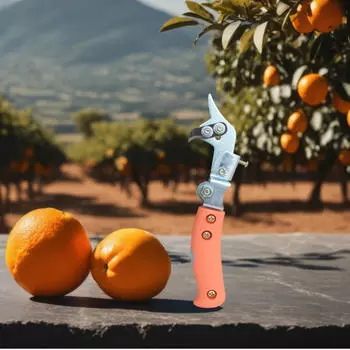 Ножницы для обрезки фруктовых деревьев Ножницы для веток Эргономичная ручка Садовые принадлежности Ручной инструмент для повышения урожайности 102 Double Teeth