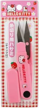 Ножницы для обрезки ниток KIYOHARA Sanrio Hello Kitty KT Pink RIO-876