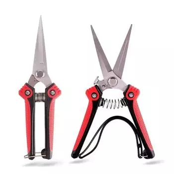 Ножницы для обрезки веток, ножницы из нержавеющей стали с нескользящей ручкой, острые садовые фруктовые деревья, очень острые садовые инструменты