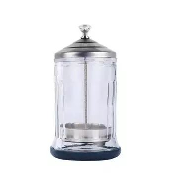 Ножницы для парикмахерской, пинцет, чистящая бутылочка, 840 мл, дезинфицирующая банка для парикмахерской для чистки прозрачный