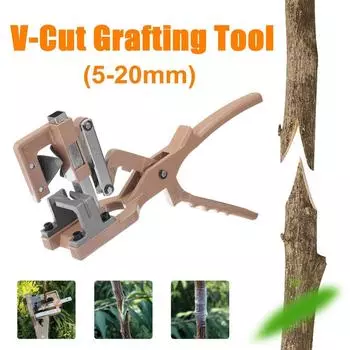 Ножницы для прививки V-Cut Ножницы для обрезки деревьев Садовые инструменты Секатор для прививки Измельчитель для плодовых деревьев Ножницы для прививки