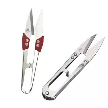 Ножницы для пряжи из нержавеющей стали с жилетом 1 шт. Ножницы для дизайна одежды U-образной формы