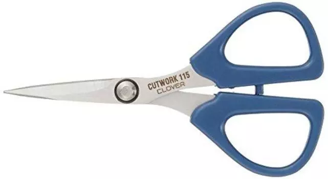 Ножницы для ришелье Clover 115 с чехлом 36-666