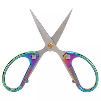 Ножницы для рукоделия из нержавеющей стали, высокая твердость, прочный эргономичный дизайн, легкая резка, широкое применение