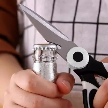 Ножницы для рыбьих костей «Панда» Многофункциональные прочные ножницы из нержавеющей стали для уток, рыб, куриных костей Пищевые ножницы Кухонный зажим Ножницы для орехов