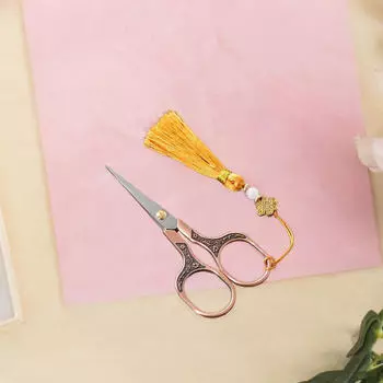 Ножницы для шитья, вышивальные ножницы, маленькие для домашнего хозяйства бронзовый