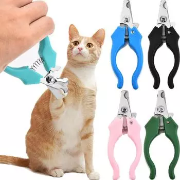 Ножницы для стрижки ногтей для домашних животных, ножницы для стрижки ногтей для домашних животных, собак, кошек, когти, ножницы, триммер, инструменты для ухода за животными, товары для домашних животных Dark Green