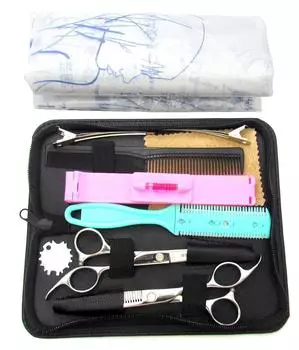 Ножницы для стрижки волос montesoro из материала SUS440C, 11-секционные, филировочные, для стрижки волос, саморежущие, устойчивые к ржавчине, высококачественные (6-дюймовый -