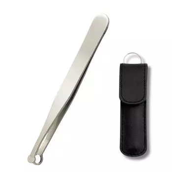 Ножницы для стрижки волос в носу ATAK, этикет-резак, машинка для стрижки волос в носу для женщин и мужчин, ножницы для стрижки волос в носу (Черная крышка) чёрный