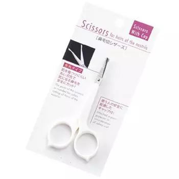 Ножницы для стрижки волос в носу Echo Metal 1236-468 белый