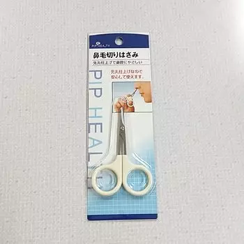 Ножницы для стрижки волос в носу Pip Health H040 P! белый