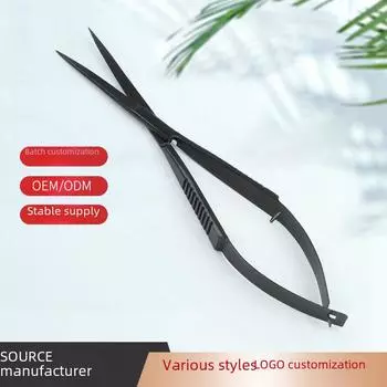 Ножницы для точной обрезки травы: Специальный микроскопический прямой инструмент для удаления омертвевшей кожи и мелкой детализации