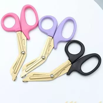 Ножницы для травматологии, 18 см, ножницы для перевязки из нержавеющей стали, компактные ножницы для медсестры