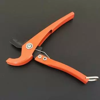 Ножницы для труб, ручка из ПВХ, регулируемый острый, экономящий трудозатраты, трещотка с автоматическим замком, многофункциональный резак для шлангов из алюминиевого сплава для сантехника