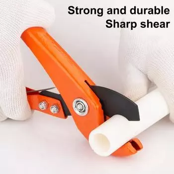 Ножницы для труб, ручка из ПВХ, регулируемый острый, экономичный, автоматический замок, трещотка, многофункциональный резак для шлангов из алюминиевого сплава, сантехник