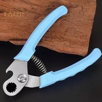 Ножницы для улиток с открывалкой для бутылок Профессиональные ножницы для улиток Многофункциональные плоскогубцы для улиток Нескользящие полевые ножницы для улиток Инструмент для морепродуктов синий