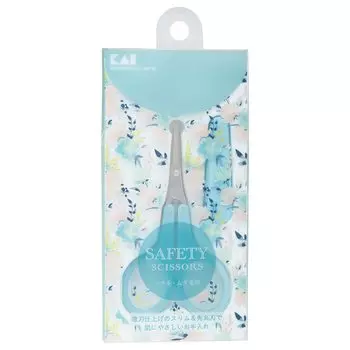 Ножницы для волос в носу Kai KAI с тонким лезвием и круглым колпачком KQ3152, в комплекте, лезвие,