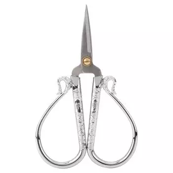 Ножницы для вышивки крестом из нержавеющей стали, винтажные швейные ножницы, инструмент для вышивки (Серебряный)