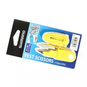 Ножницы для жилета Shimano CT-921R, штифт на резце, желтый 610614