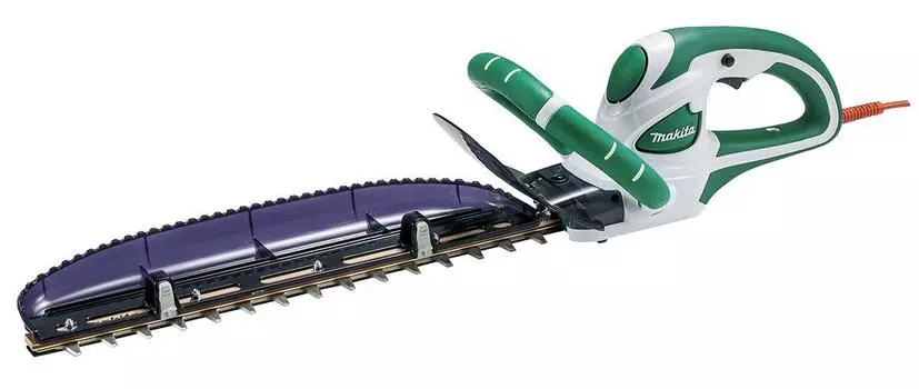 Ножницы для живой изгороди Makita, тип шнура питания, ширина реза 400 мм, высокое качество, диаметр лезвия 18 мм, MUH4051