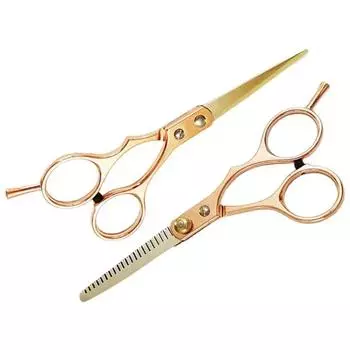 Ножницы из нержавеющей стали 6 дюймов Парикмахерские товары Стрижка для дома Человек и собака Кошка Домашние животные