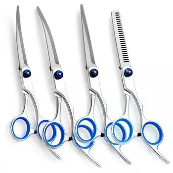Ножницы из нержавеющей стали для истончения и стрижки волос, машинка для стрижки 6 дюймов, парикмахерские товары, стрижка, стрижка волос, парикмахерская