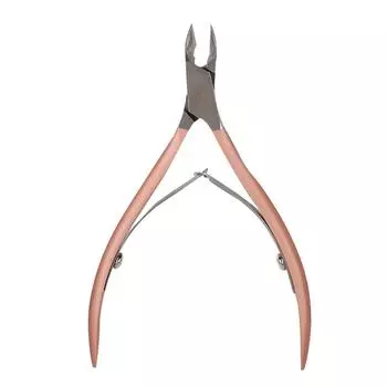 Ножницы из нержавеющей стали для удаления омертвевшей кожи с ногтей Мозоли Удалитель заусенцев Триммер для ногтей Кусачки Маникюр розового золота