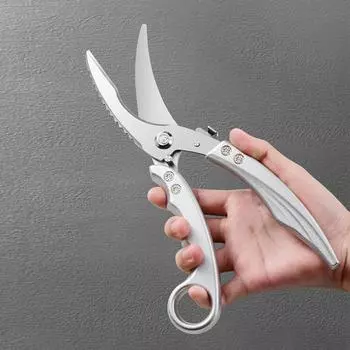 Ножницы из нержавеющей стали, многофункциональные, мощные, сверхострые, бытовые, ножницы для рыбы, курицы, костей, кухонные принадлежности