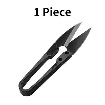 Ножницы-кусачки для ниток с антикоррозийным покрытием, швейные ножницы, профессиональные портновские, с металлическим лезвием, кусачки, U-образные кусачки, для рукоделия своими руками