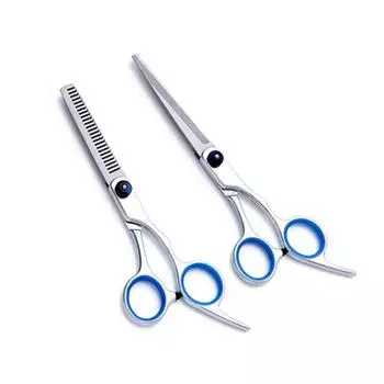 Ножницы парикмахерские Ножницы филировочные Ножницы like the picture-flat серебряный