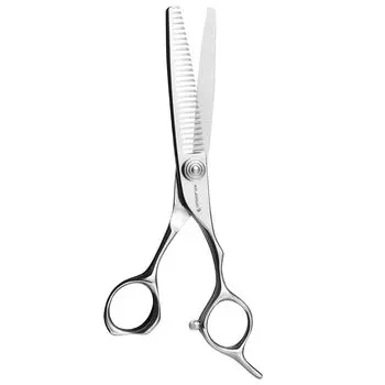 ножницы рекомендованы активным умеренным расчесыванием скорости для красоты 440C высококачественные профессиональные ножницы, сделанные в ножницах для бренда Aolanduo, серебряный