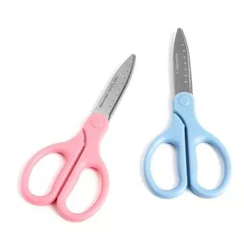 Ножницы розовые синие цветные стальные безопасные ножницы резак для дома DIY искусство ручная работа офис школа