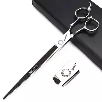 Ножницы Seiko 6/6.5/7/7.5/8/9 дюймов, ножницы с плоскими зубцами, ножницы для тонких сломанных волос, специальные ножницы
