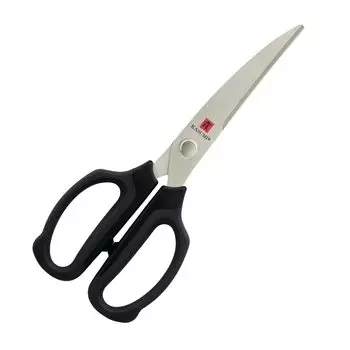 Ножницы Sumikama KASUMI Kitchen Stainless Made in Seki Gifu 81001, сталь, устойчивая к ржавчине, Япония, город, префектура, чёрный