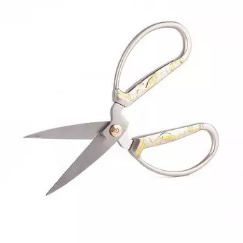 Ножницы в европейском стиле, классическое мастерство, сосновые журавли, расширенные для пожилых людей, для пожилых людей, с режущими гражданскими порезами