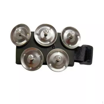 Ножной бубен ударный инструмент Барабан для барабана, гитары, концерта и концерта золотой