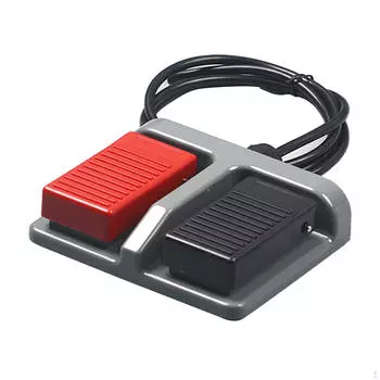 Ножной переключатель мгновенного действия, пылезащитный термостойкий двухпозиционный тумблер Infinity Double Pedal для