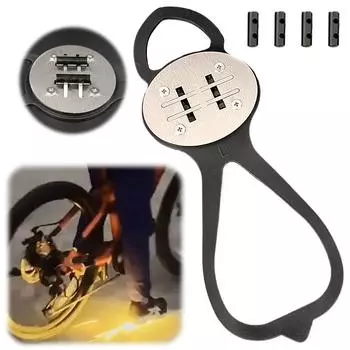 Ножной тормоз Ground Spark Flint Bicycle Spark Велосипедные туфли Чехол для скейтборда Flint Set Bicycle Motorcycle Cool Skateboard Sparks