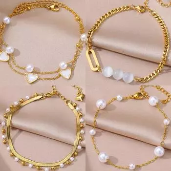 Ножные браслеты для женщин, браслет для ног, женские летние аксессуары, браслет на ногу, цепочка на щиколотке из нержавеющей стали, ювелирные изделия, бесплатная доставка