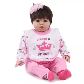 NPKDOLL Имитация перерождения куклы-младенцы Рождество Лидер продаж Взрывная новинка Детские игрушки about 50cm розовый