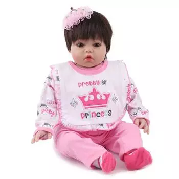 NPKDOLL Имитация перерождения куклы-младенцы Рождество Лидер продаж Взрывная новинка Детские игрушки about 50cm розовый