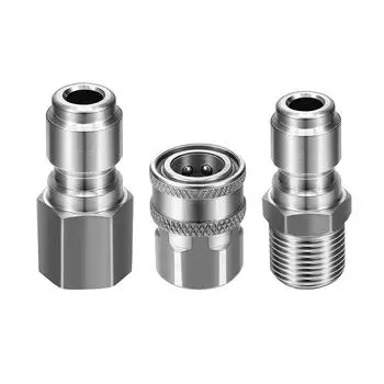 NPT 3/8 быстроразъемный штекер шланга муфта автомобильные принадлежности мойка высокого давления муфта для газона ремонт дома кухня двор