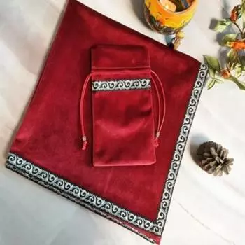 NR Tarot нескользящая противоскользящая скатерть классическая карточная скатерть скатерть таро, настольная игра представитель Кореи