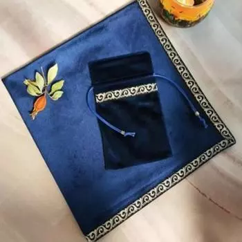 NR Tarot нескользящая противоскользящая ткань для раскладывания классическая карточная скатерть ткань для карт Таро, популярная корейская игра