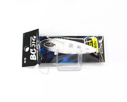 NS Black Hole Metal Jig Boca 60 грамм 301 Silver Zebra (7209)