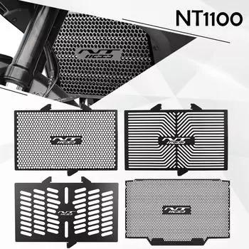 NT1100 аксессуары для мотоциклов, решетка радиатора, защитная крышка, защита резервуара для воды для HONDA NT1100 NT 1100 DCT 2022 A BLACK