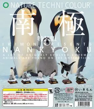 NTC Nature Technicolor Antarctica Special Edition Types Set Gacha Gacha Capsule Toy [6 (Full Complete)