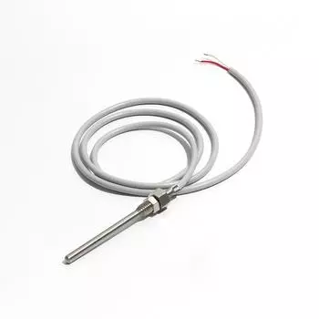 NTC-термистор, датчик температуры, зонд 5 мм*50 мм, 1 К/2 К/3 К/5 К/10 К/20 К/100 К, водонепроницаемый многожильный провод, резьба М8 1 м NTC 1K