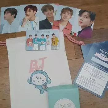 Nu est Spoons Фотокарточка Beaty Pouch